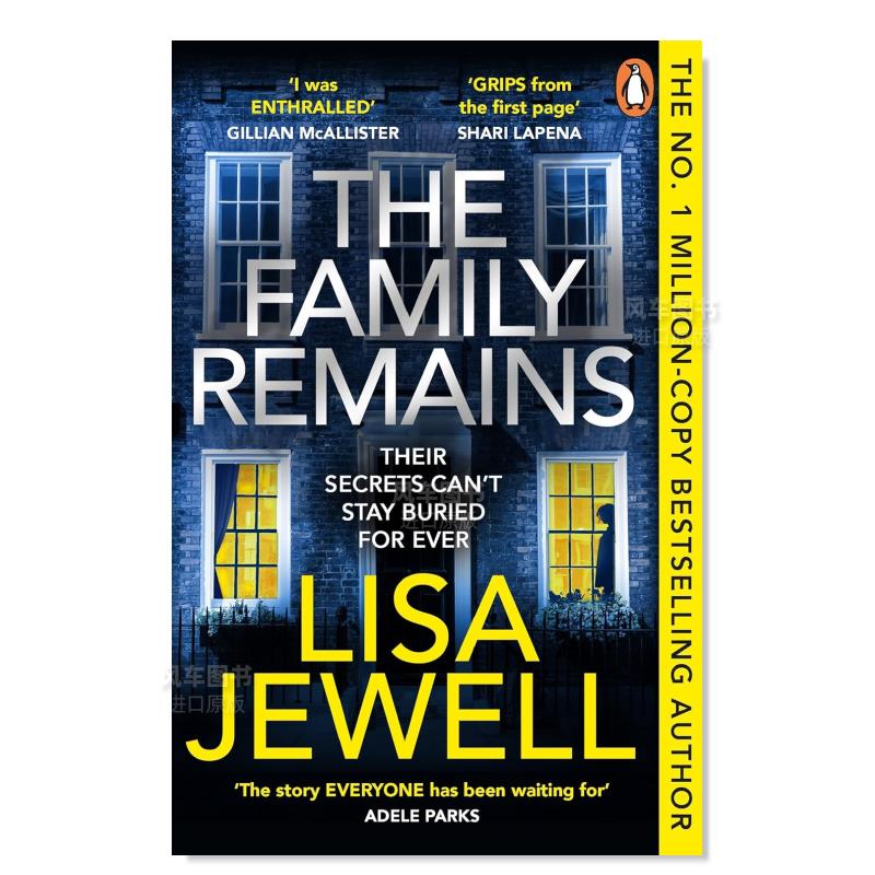 【预售】【英国及爱尔兰TikTok图书奖】家族遗留 The Family Remains: the gripping Sunday Times No. 1 bestseller英文小说原-封面