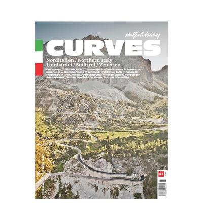 【预售】曲线：意大利北部 Curves: Northern Italy 原版英文旅行图书书籍