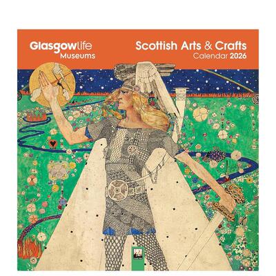 【预售】格拉斯哥博物馆：苏格兰工艺美术 2026年挂历（艺术日历） Glasgow Museums 原版日历 进口图书