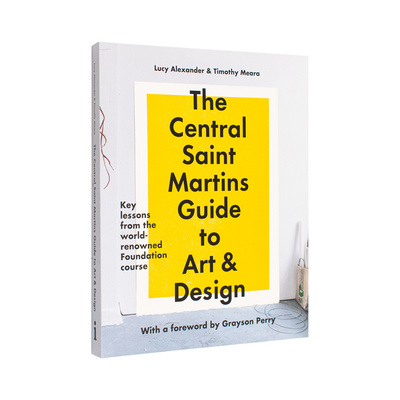 【预售】中央圣马丁艺术与设计指南 The Central Saint Martins Guide to Art & Design 原版英文艺术画册画集
