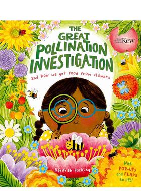 【预售】花粉侦探团：植物授粉大调查 The Great Pollination Investigation 原版英文儿童绘本 进口图书