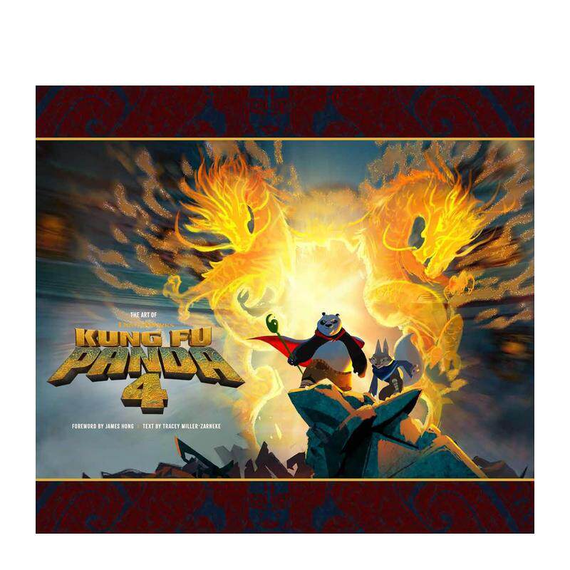 【预售】功夫熊猫4  电影设定集 The art of DreamWorks Kung Fu Panda 4 原版英文生活图书