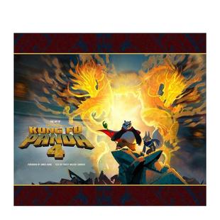 电影设定集 英文生活图书 原版 Kung 预售 功夫熊猫4 art The Panda DreamWorks