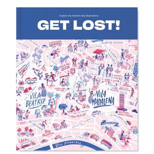 GET 书籍 进口图书外版 预售 迷路：城市图鉴中探索世界 Map Explore LOST 英文原版 the Illustrations World