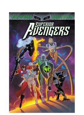 【预售】(预计26年2月出版)至尊复仇者 Superior Avengers 原版英文漫画书 漫威图书