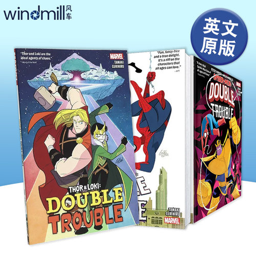 雷神与洛基双重麻烦英文漫画