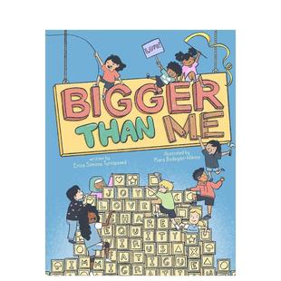 Bigger 比我大 Than 英文儿童绘本 原版 预售