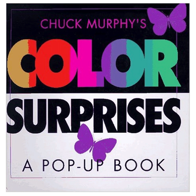 【现货】惊奇的颜色 Color Surprises 英文原版幼儿童色彩启蒙认知绘本3-6岁 精装 Chuck Murphy立体书3D图画书进口童书
