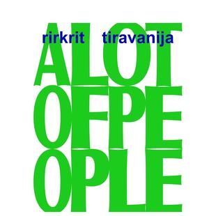 LOT 英文艺术画册画集 里克力·提拉瓦尼：人来人往 原版 PEOPLE Tiravanija Rirkrit 预售