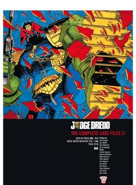 【预售】英文漫画 爵德判官：第 21. 版：完整案件档案 Judge Dredd: v. 21: The Complete Case Files 原版英文图书