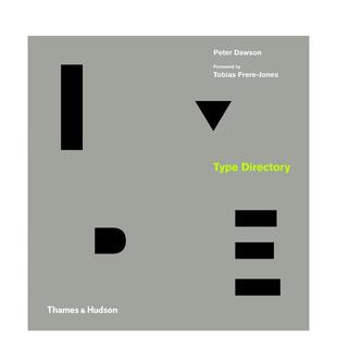 【现货】字体目录 Type Directory 原版英文字体图案标志设计图书