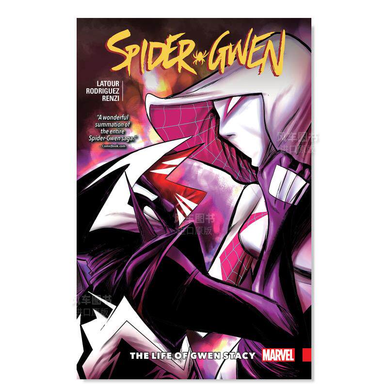 6: life of gwen stacy 英文原版漫威漫画书进口图书籍 毒液 幽灵