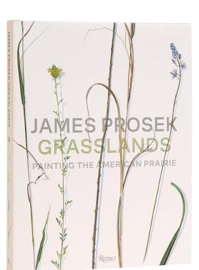 【预售】James Prosek Grasslands：植物自然插画 Painting the American Prairie 原版英文插画原画设定集