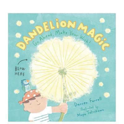 【预售】蒲公英的魔力Dandelion Magic 3-6岁儿童趣味故事阅读触感启蒙绘本 英文原版书籍进口