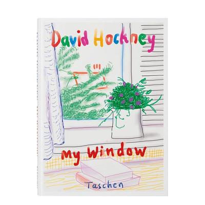 【预售】【TASCHEN】大卫·霍克尼：我的窗户 【PO】David Hockney. My Window 袖珍版 iphone/iPad画作 原版英文艺术画册画集