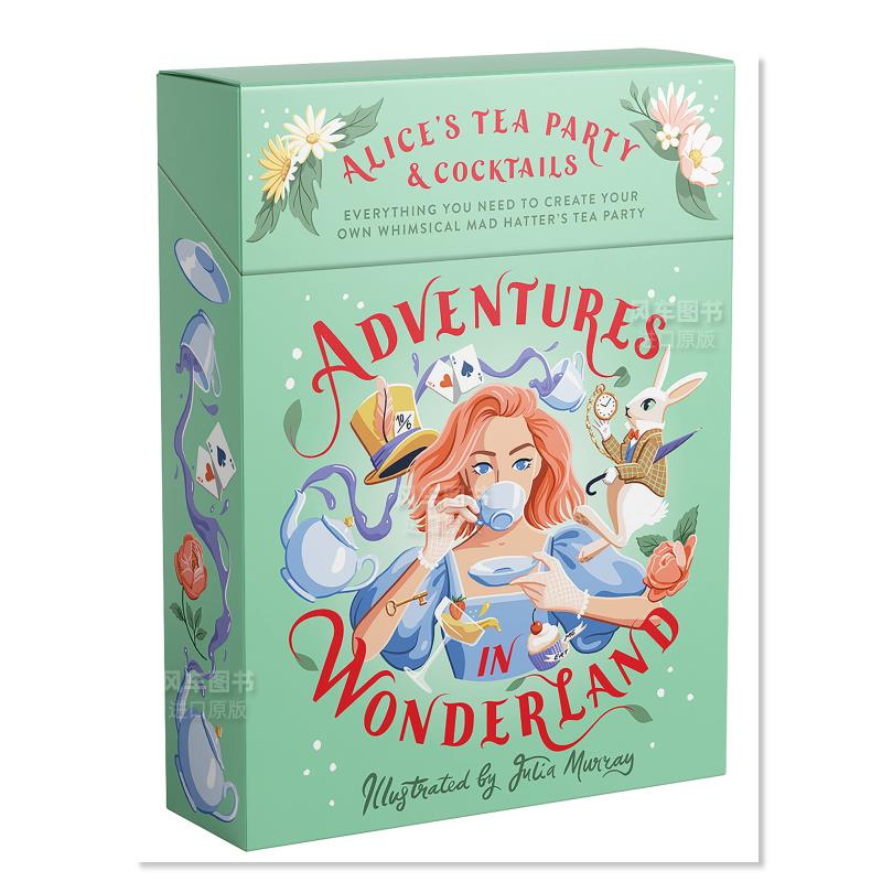 【预 售】爱丽丝梦游仙境:爱丽丝的茶会 鸡尾酒 adventures in wonder