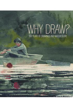 【现货】为什么画画：从Bowdoin学院500年的图画和水彩画 Why Draw?: 500 Years of Drawings...原版英文艺术画册画集图书