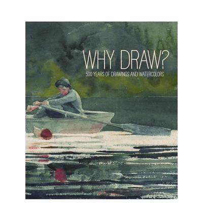 【现货】为什么画画：从Bowdoin学院500年的图画和水彩画 Why Draw?: 500 Years of Drawings...原版英文艺术画册画集图书