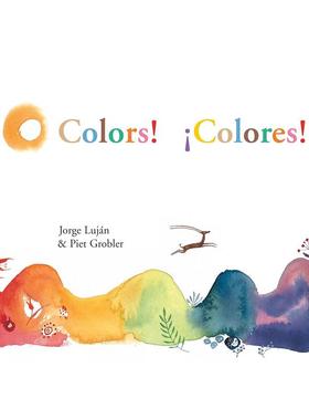 【预售】啊，颜色! 布拉迪斯拉发国际插画双年展获奖书籍 Colors! / Colores! 原版英文儿童绘本
