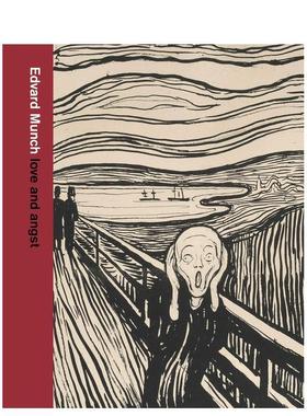 【现货】爱德华·蒙克:爱与焦虑 【British Museum】Edvard Munch: love and angst 原版英文艺术画册画集图书