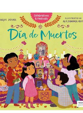 【预售】亡灵节 Dia de Muertos 原版英文儿童绘本图书书籍