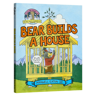 Bear Builds 儿童知识百科绘本 预售 进口英语童书 英文原版 小熊造房子 House