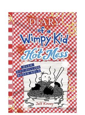 【预售】小屁孩日记 19 Diary of a Wimpy Kid Book 19 Hot Mess 英文原版儿童章节书少儿英语启蒙读物书籍7-10岁