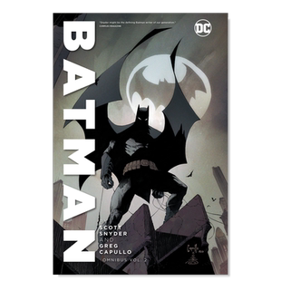【现货】DC漫画 斯科特·斯奈德和格雷格·卡普洛的蝙蝠侠全集卷2 Batman Omnibus 2 英文漫画书原版进口图书 超级英雄系列美漫