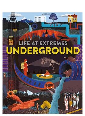 【预售】地下 Underground (Life at Extremes) 原版英文儿童绘本 进口图书