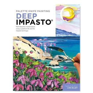 Paint palette beautiful masterpieces Knife Deep imp and the Palette Painting Impasto using knife 调色刀绘画 预售