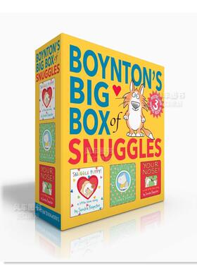 【预售】桑德拉·博因顿 依偎套装(盒装) Boynton's Big Box of Snuggles (Boxed Set)英文儿童绘本原版图书外版进口书籍Sandra B