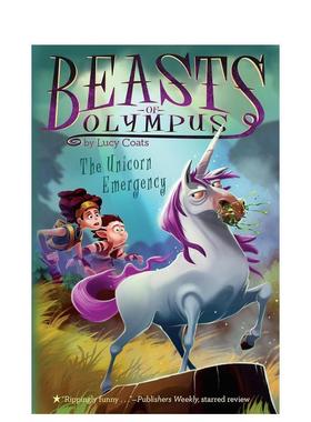 【现货】奥林波斯山之兽 BEASTS OF OLYMPUS 8 原版英文儿童章节书图书