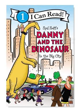 【现货】【丹尼和恐龙】在大城市 Danny and the Dinosaur in the Big City英文儿童原版图书外版进口书籍Hoff, Syd