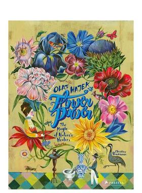 【现货】Flower Power 花的力量 插画家Olaf Hajek艺术绘本 英文原版儿童进口图书书籍