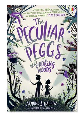 【预售】谜语森林里特有的佩格斯 The Peculiar Peggs of Riddling Woods 英文青少年读物 原版图书外版进口书籍 Halpin, Samuel