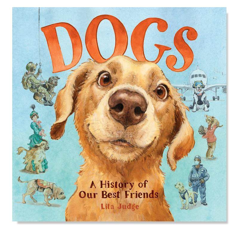 狗Dogs英文儿童绘本原版图书进