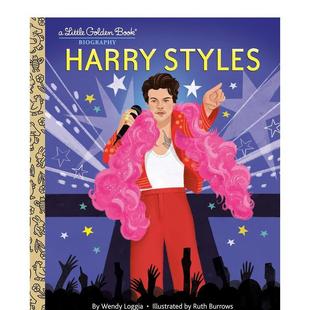 【预售】【黄金小传】哈里·斯泰尔斯 哈卷 【Little Golden Book】Harry Styles 原版英文儿童绘本图书书籍