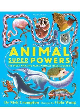 【预售】了不起的动物进化(平装) Awesome Animal Evolution 英文原版儿童绘本故事书3-6岁进口英语启蒙读物书籍 动物/生态/环保