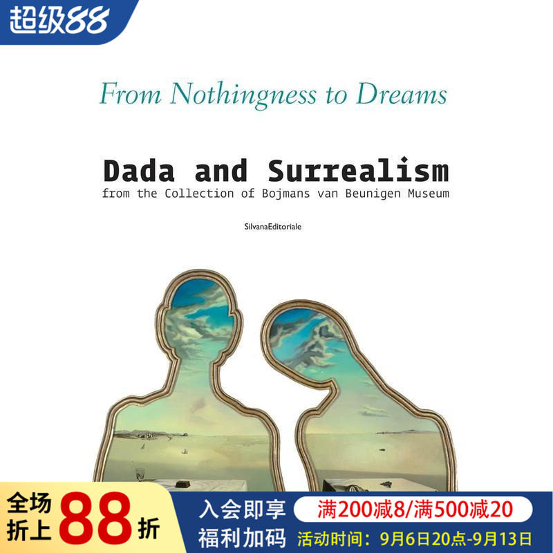 【预售】从虚无到梦境：博伊曼斯范伯宁恩美术馆藏品中的达达主义与超现实主义From Nothingness to Dream原版英文艺术画册画集