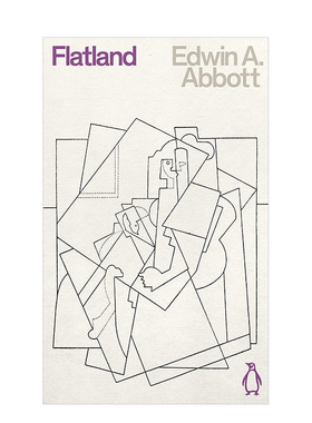 【预售】Flatland平面国 Edwin Abbott 英文原版文学书籍进口