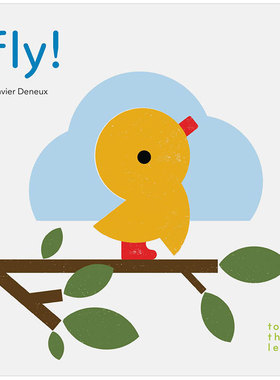 【现货】TouchThinkLearn:Fly 飞翔 英文原版儿童触摸翻翻书书籍进口