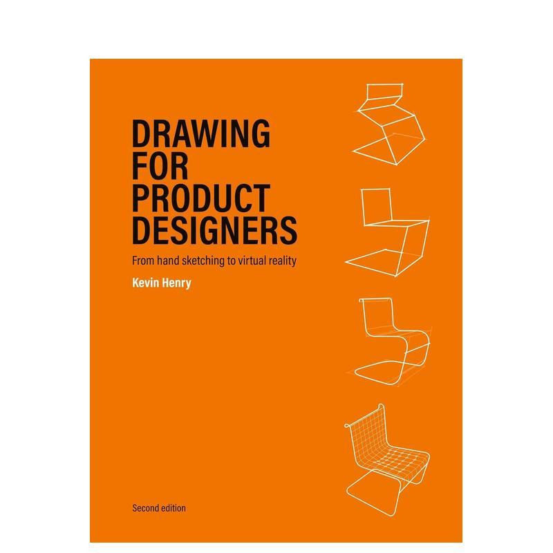 【预售】产品设计绘图技巧(第二版)Drawing for Product Designers Second Edition原版英文产品设计图书书籍