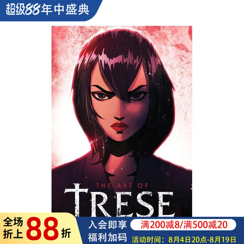 【预售】灵探特莱丝 动画设定集(豪华版) Trese: The Art of the Anime Deluxe Edition 原版英文艺术插画原画设定集 进口图书