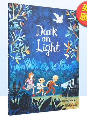 【预售】黑暗之光 Dark on Light 英文原版儿童绘本睡前故事书3-8岁 Felicita Sala艺术插画精装图画书 蓝思阅读分级AD220L
