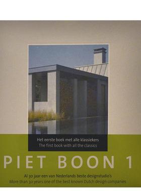 【现货】Piet Boon经典著作 Piet Boon 1: The First Book with All the Classics 原版英文建筑设计图书