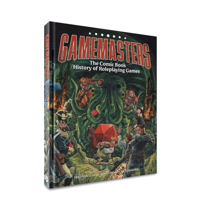 【预售】Gamemasters：角色扮演游戏漫画史 The Comic Book History of Roleplaying Games 精装 英文漫画书原版进口美漫漫画书籍