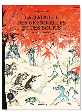 【现货】【2018法国图书夜奖】蛙鼠之战立体书 La bataille des grenouilles et des souris 法文原版进口图书