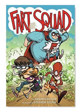 【现货】放屁小队 Fart Squad英文儿童原版图书外版进口书籍Pilger, Seamus