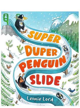 【现货】企鹅滑梯（平装） Super Duper Penguin Slide 原版英文儿童绘本