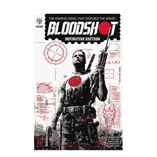 【现货】英文漫画 喋血战士 版 Bloodshot Definitive Edition 原版英文图书
